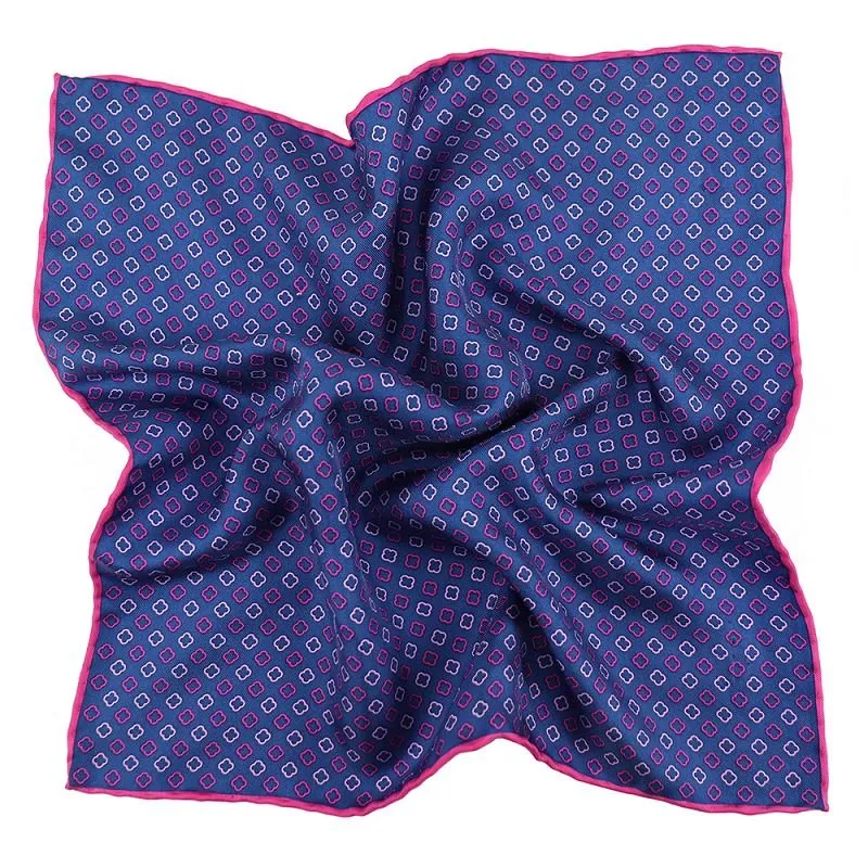 Floral Silk Pocket Square