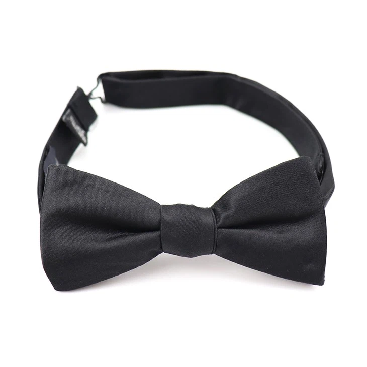 Black Bow Tie For Tuxedo