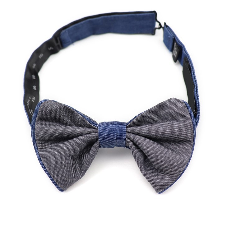 Gray Bow Tie