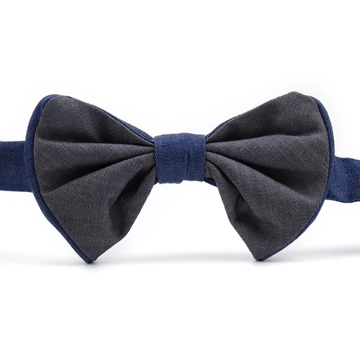 Gray Bow Tie