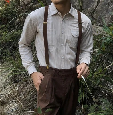 Comment porter les bretelles ? Un accessoire classique pour hommes